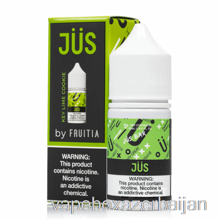 Vape Smoke Key Lime Cookie - JUS Salts - 30mL 35mg